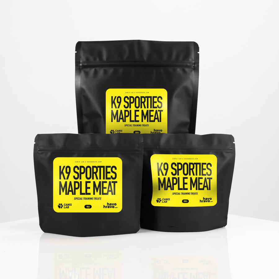 K9 Sporties | Trainingssnacks für Hunde | Ahornfleisch