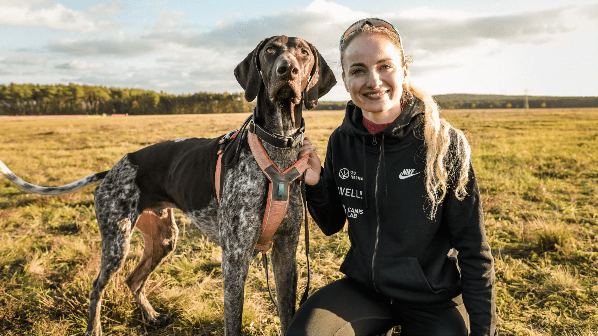 Lea Jurigová | 3. Platz im Canicross beim MČR