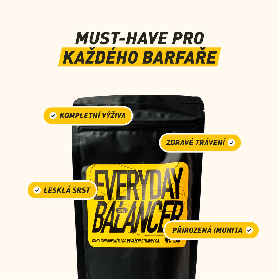 Everyday balancer | BARF-Balancer | Die wichtigsten Nährstoffe für Hunde