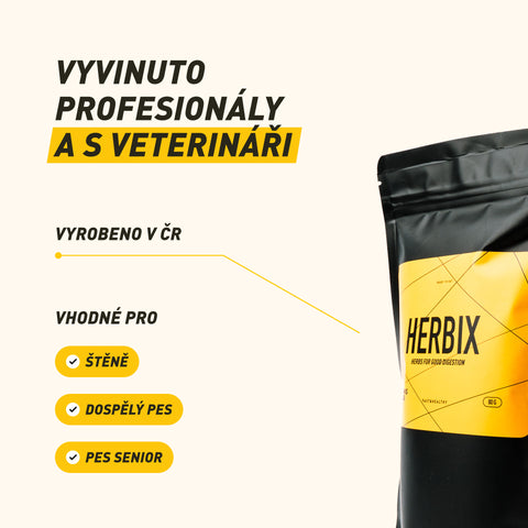 Herbix | Eine Kräutermischung für eine bessere Verdauung des Hundes
