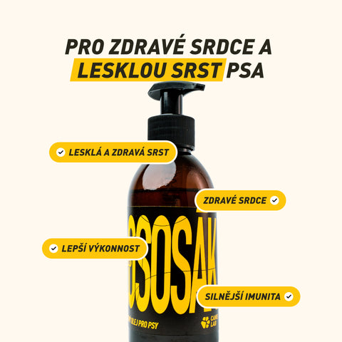 Lososak | Lachsöl für Hunde
