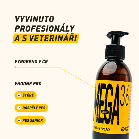 Omega 3+6 | Öl für Hunde | 250 ml