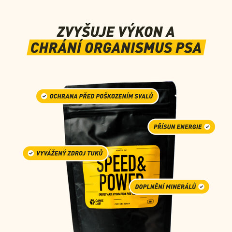 Speed & Power | Energie-Rehydrierungsgetränk für Hunde
